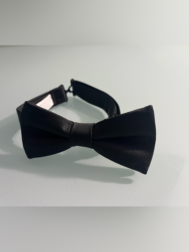 Cat Jack 100 Polyester Bow Tie Black One Size Fits All Cat Jack 100 Polyester Bow Tie Black One Size Fits All